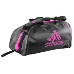 Sac de sport Adidas GRAPHIC LINE ROSE/NOIR PU - 2 en 1