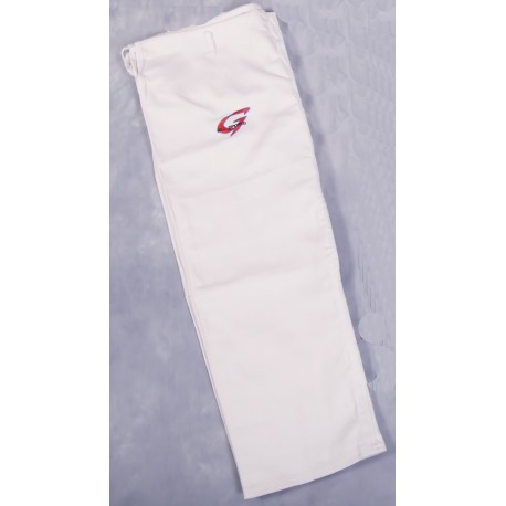 Pantalon Gill Sports blanc compétition