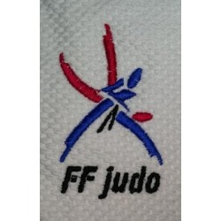Broderie logo FFJUDO