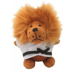 Porte clés peluche en kimono LION