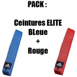 Pack Ceintures Elite Adidas