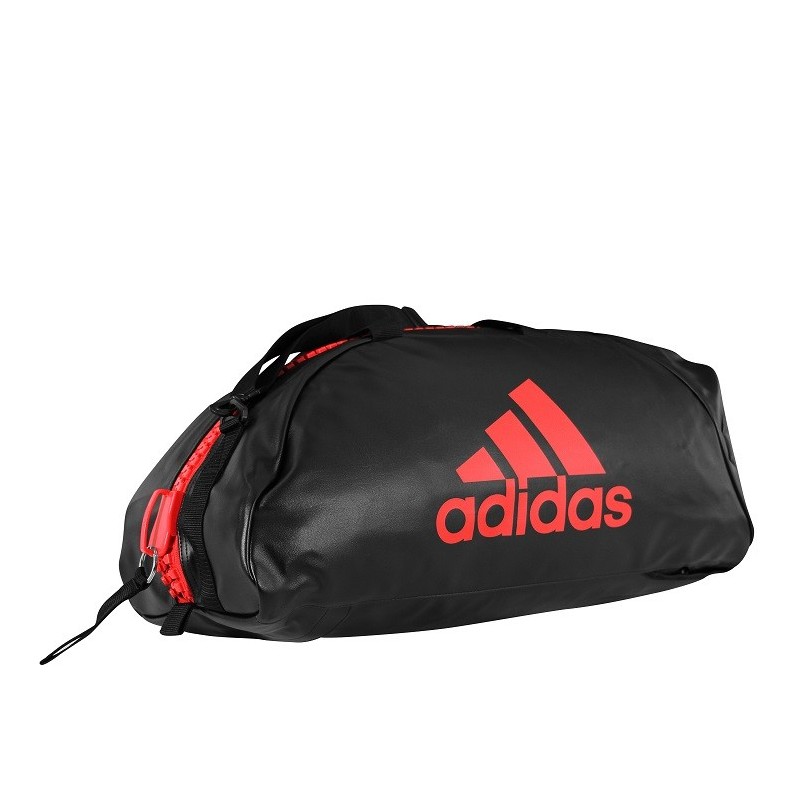 Sac d'entrainement 2 en 1 adidas NOIR/ROUGE SHOCK