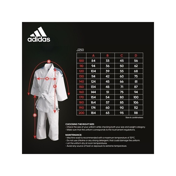 Judogi Adidas EVOLUTION micro grain de riz