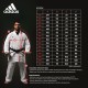 Kimono Karaté REVOFLEX Adidas Bandes Bleues ou Rouges