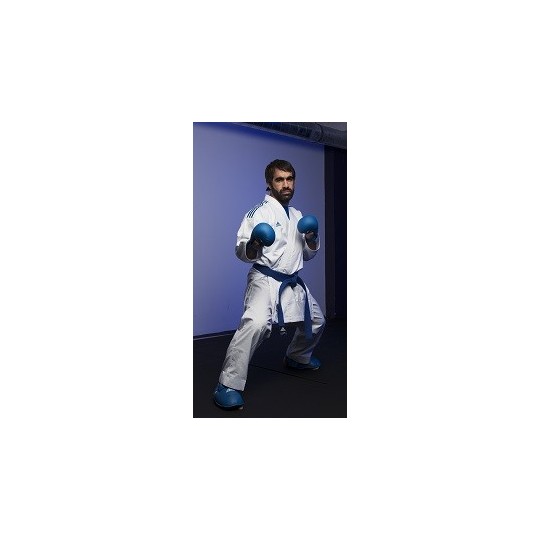Kimono Karaté REVOFLEX Adidas bandes bleues ou rouges - K190SK