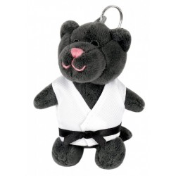 Porte clés peluche en kimono PANTHERE