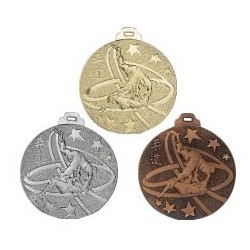 Médaille Judo ARGENT - NY07