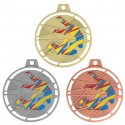 Médaille Judo ARGENT - BX08