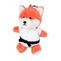 Porte clés peluche en kimono RENARD