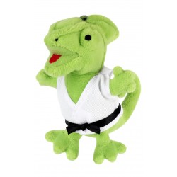 Porte clés peluche en kimono CAMELEON