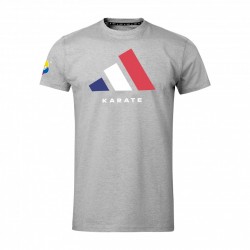 T-shirt Adidas National Line Karate - Gris