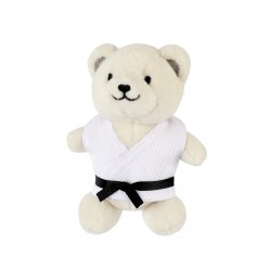 Porte clés peluche en kimono OURS POLAIRE