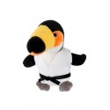 Porte clés peluche en kimono TOUCAN
