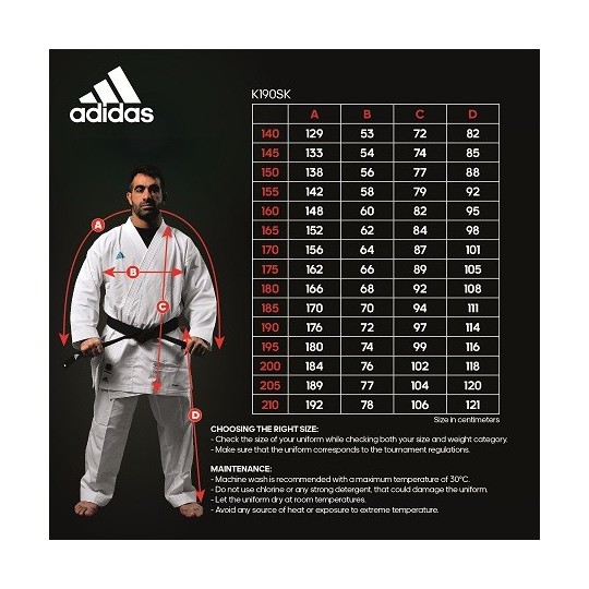 Kimono Karaté REVOFLEX Adidas Bandes Bleues ou Rouges