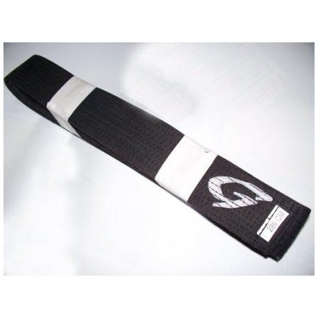 Ceinture noire Gill Sports coton New LOGO