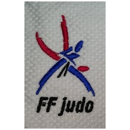 Broderie logo FFJUDO