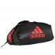 Sac d'entrainement 2 en 1 adidas NOIR/ROUGE SHOCK