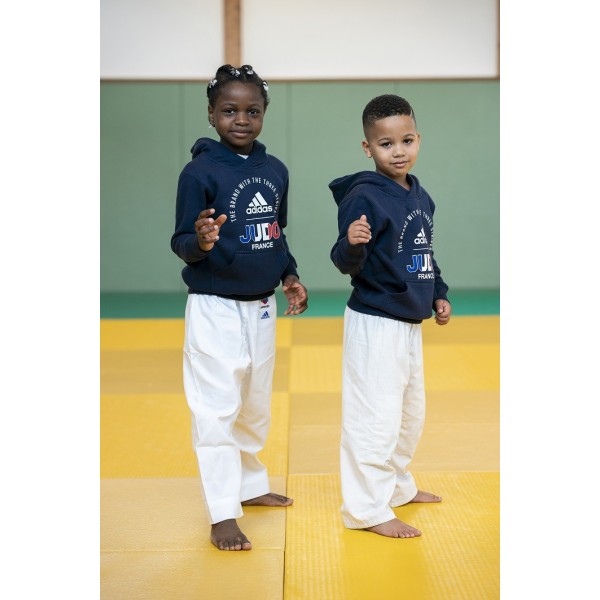 Sweat-shirt à capuche adidas "France Judo"