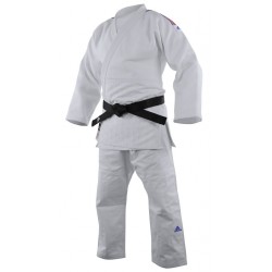 Judogi Adidas CHAMPION II ou III - IJF - Bandes tricolores